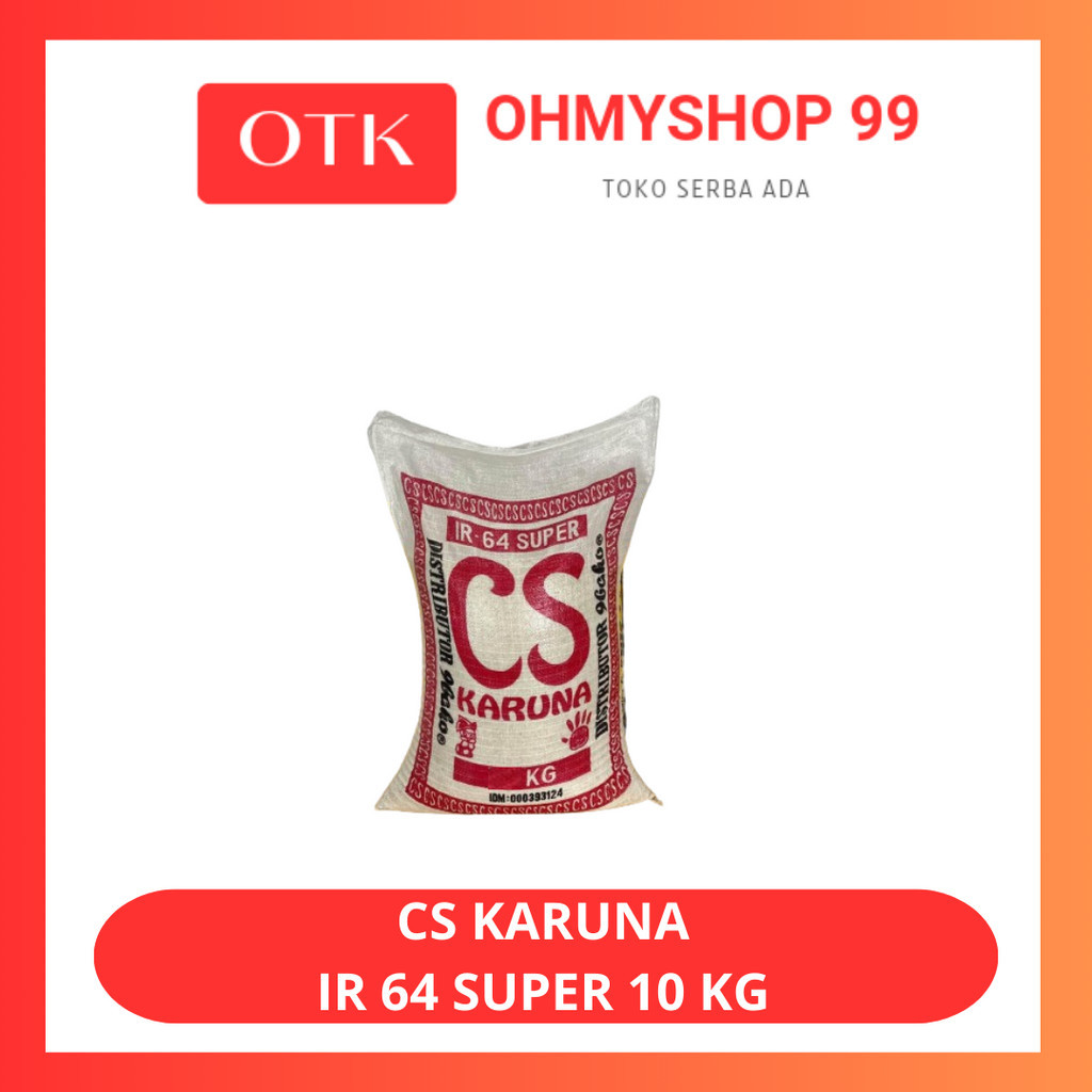 

Beras CS KARUNA Beras IR-64 Super 10kg