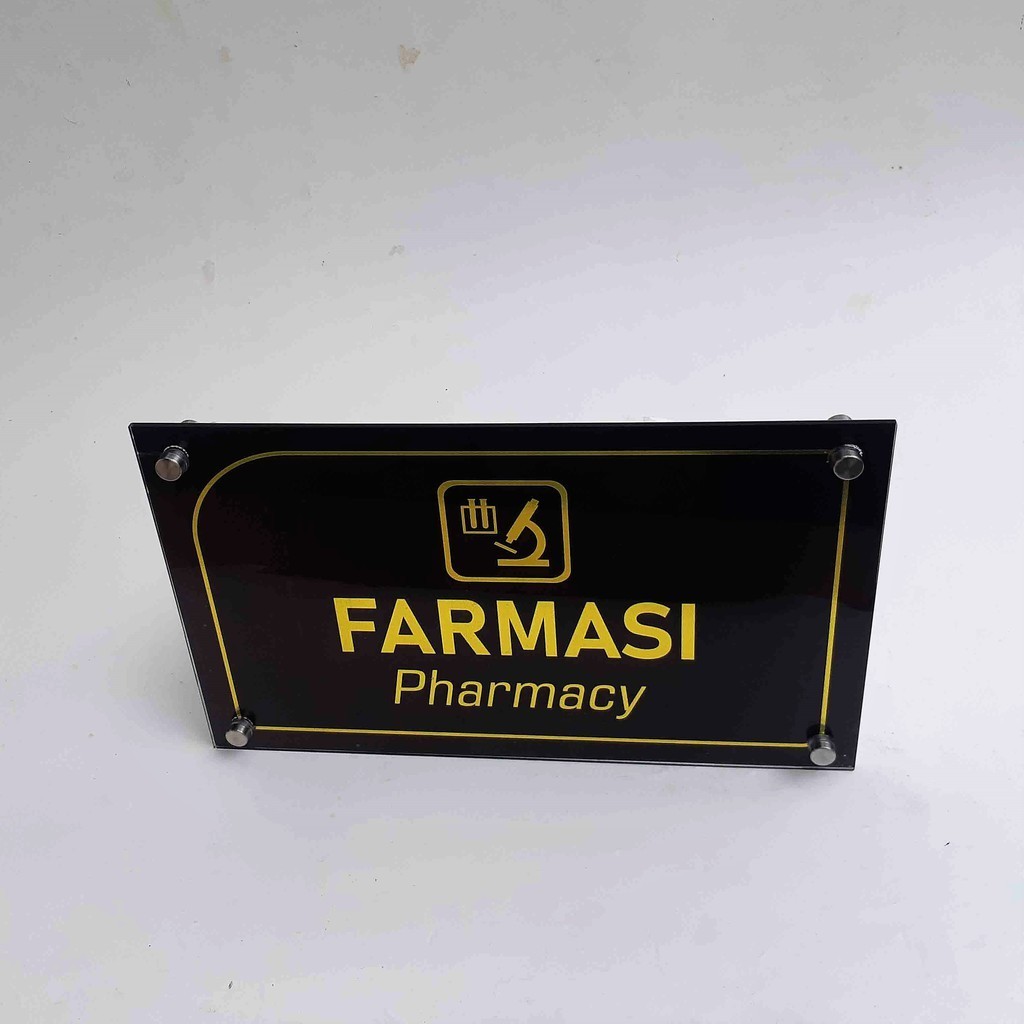 

Akrilik Nama Ruang FARMASI | Papan Ruang Akrilik Farmasi