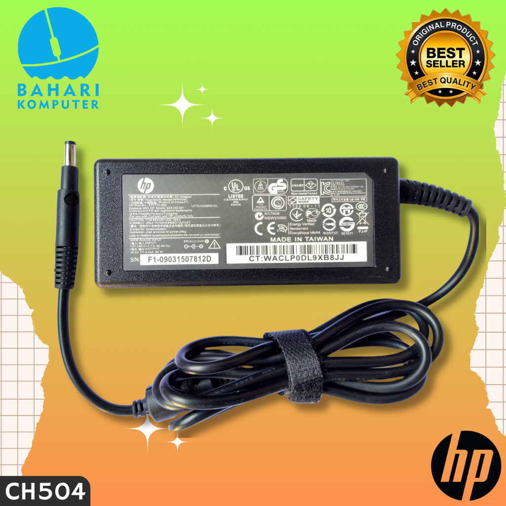 Adaptor Charger HP Pavilion Sleekbook 14-b008au 14-b009au
