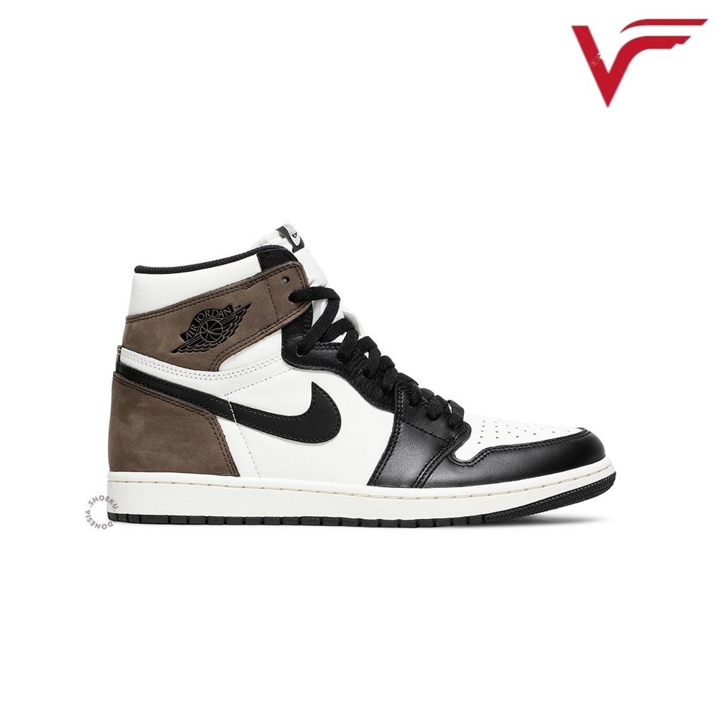 Sneakers  1 Retro High OG 'Dark Mocha' Sepatu