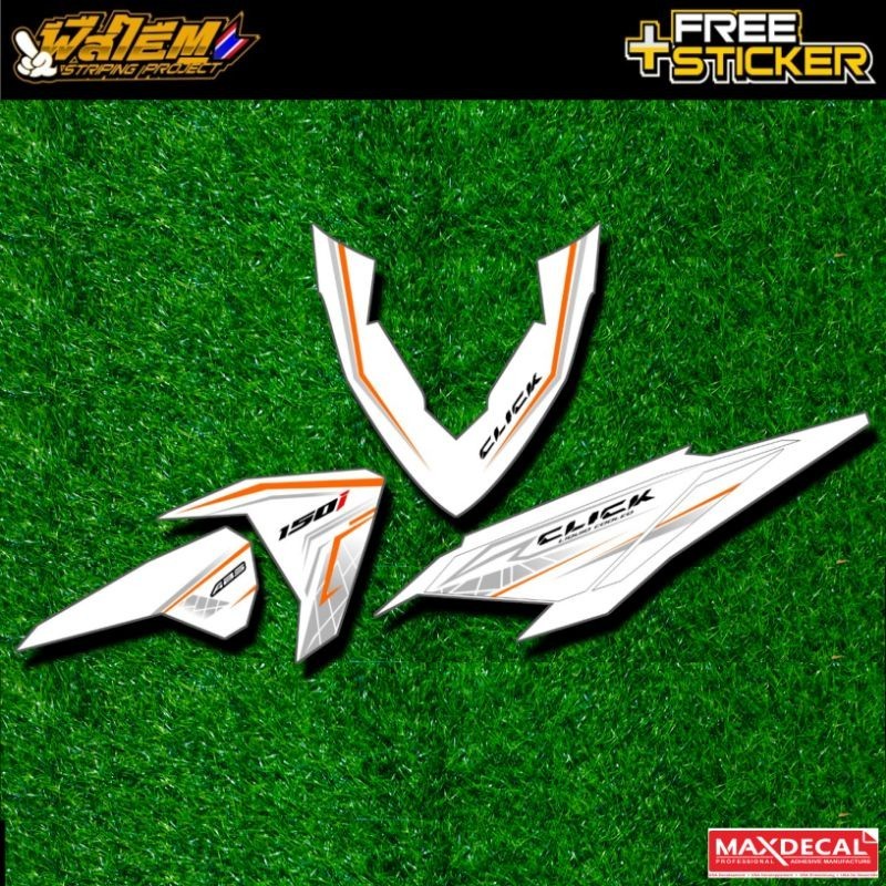 

STRIPING TRANSPARAN VARIO LED 125 - 150 CUSTOM CLICK Motorcycle