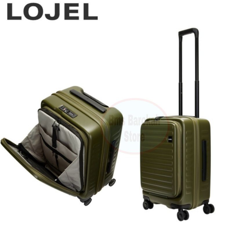 Lojel Cubo Koper Hardcase Cabin/21inch - Green Army