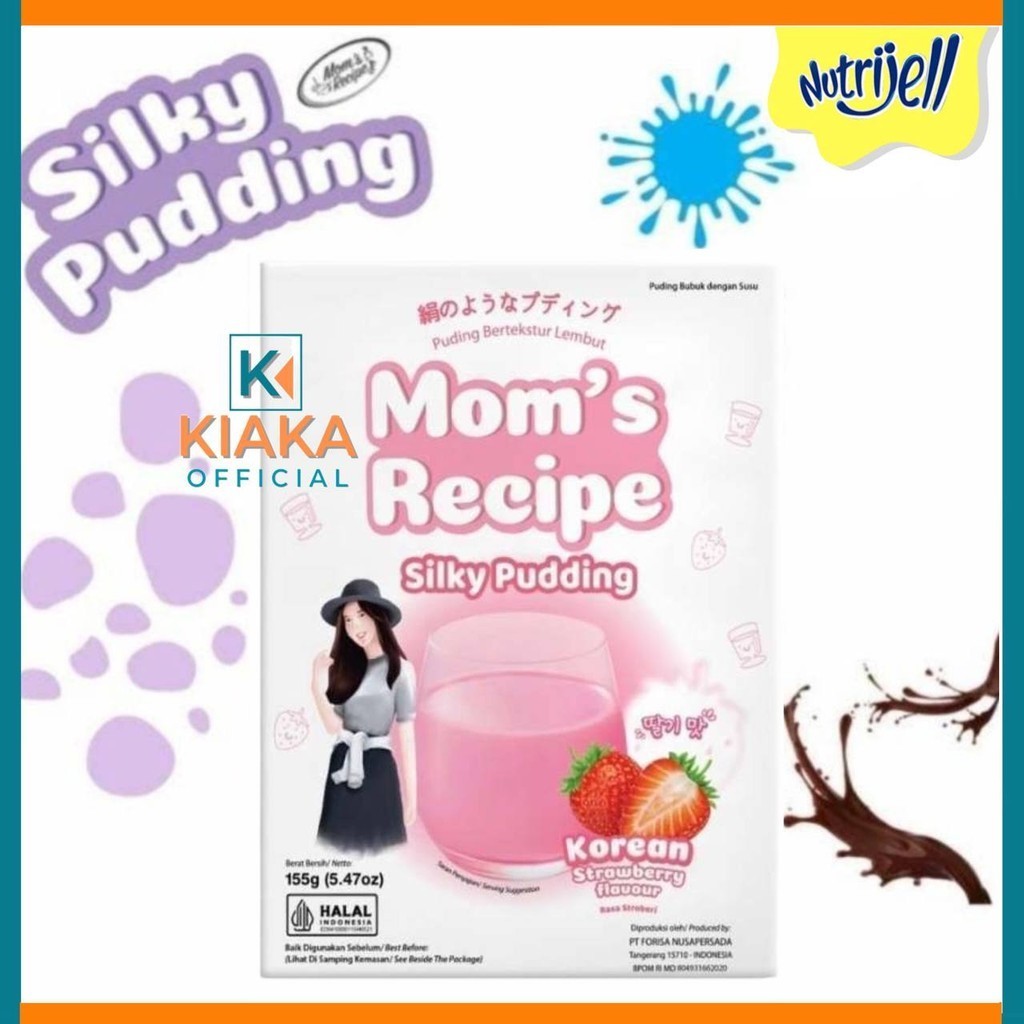 

SILKY PUDDING Strawberry Korean 155g By Forisa Moms Recipe PUYO Stroberi