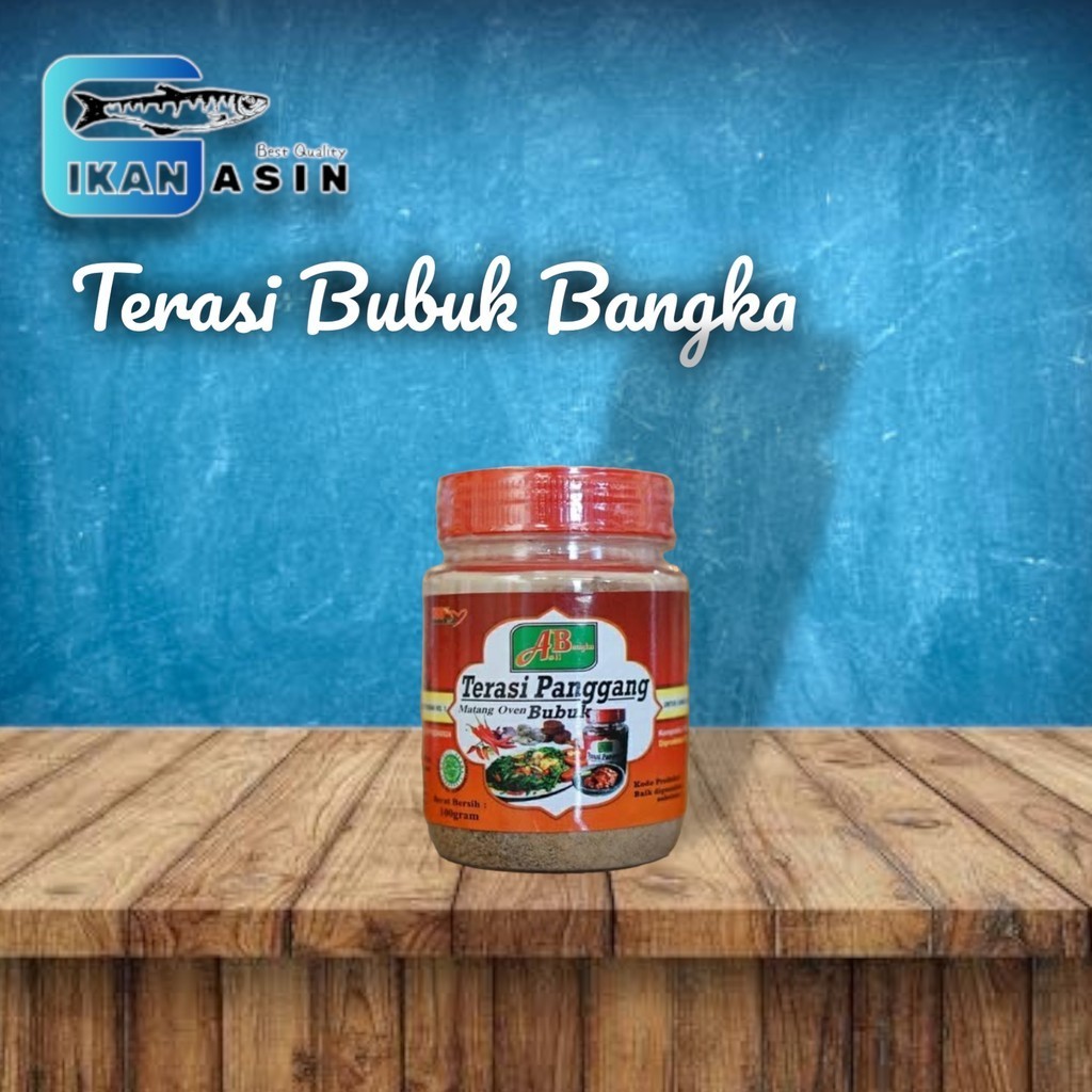 

Terasi Panggang Bubuk AB Bangka Kualitas Super 100gr
