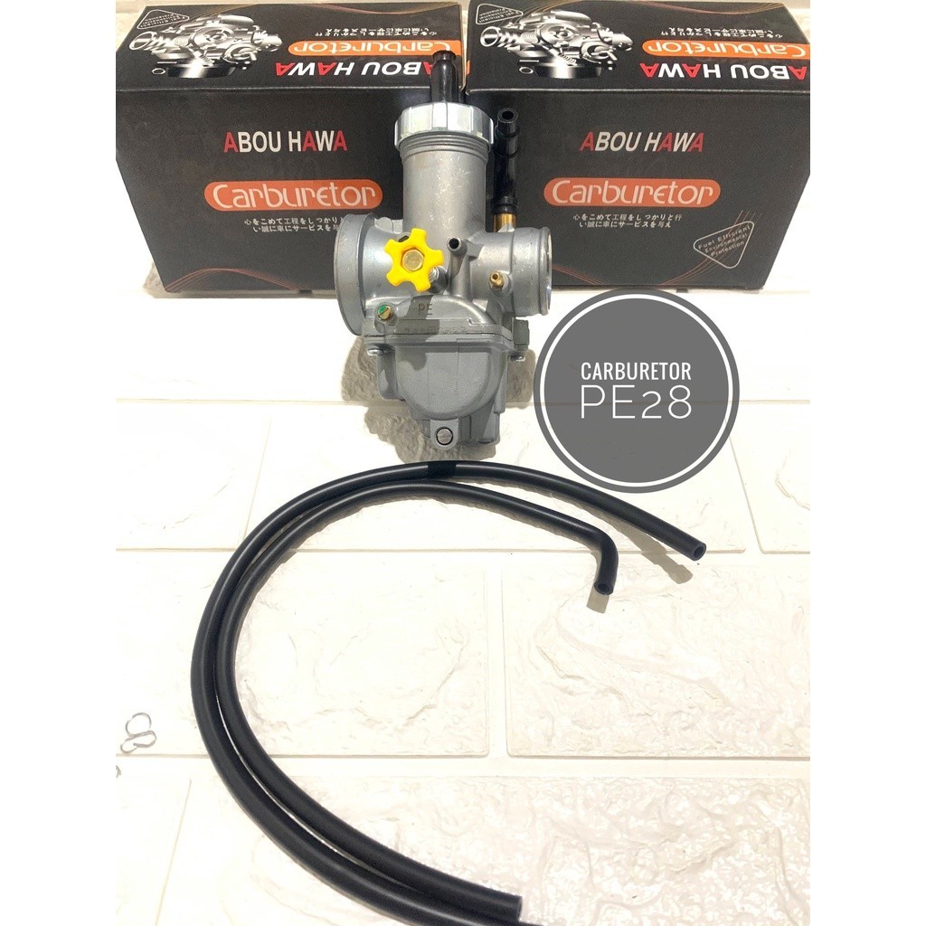 Karbu Kose CH29 Skep Kuningan ABOU HAWA Carbu Keihin Kode 115 Skep Kuningan PE Ukuran 24 - 26 - 28 F