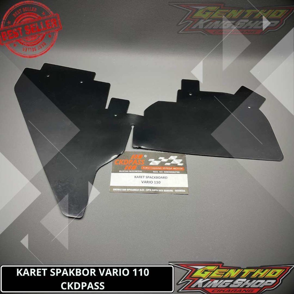 FLAP KARET LUMPUR SPAKBOR KOLONG BELAKANG HONDA VARIO 110 KARBU LAMA CKDPASS