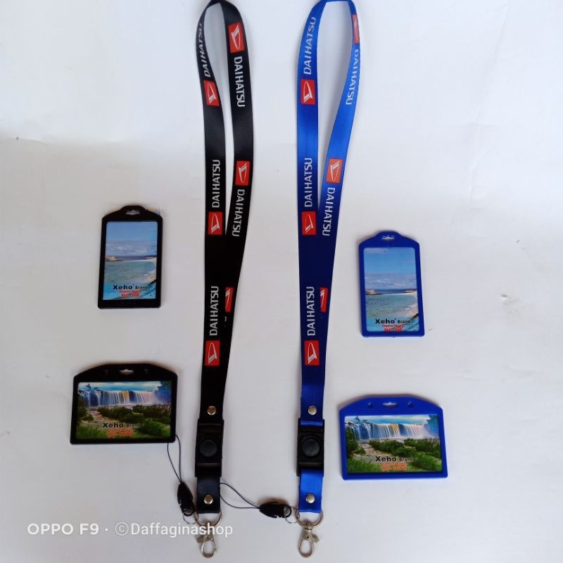 

DAIHATSU Lanyard Tali Gantungan ID Card-Holder Name Tag DAIHATSU Indonesia