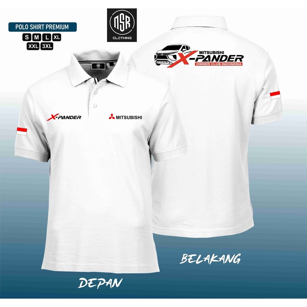 kaos kerah SHIRT PREMIUM XPANDER-BAJU XPANDER-kaos kerah MITSUBISHI XPANDER PLAYMORE