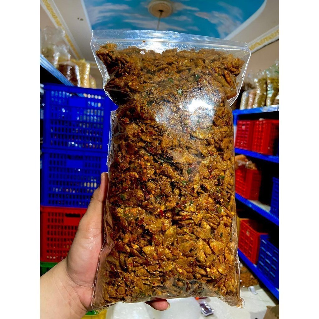 

Cemilan snacks baby fish pepetek keripik rasa pedas gurih daun jeruk 250 gram BEST SELLER ( COD ) food OYUN KRIUKZZ goreng kering Kriukk snack Food