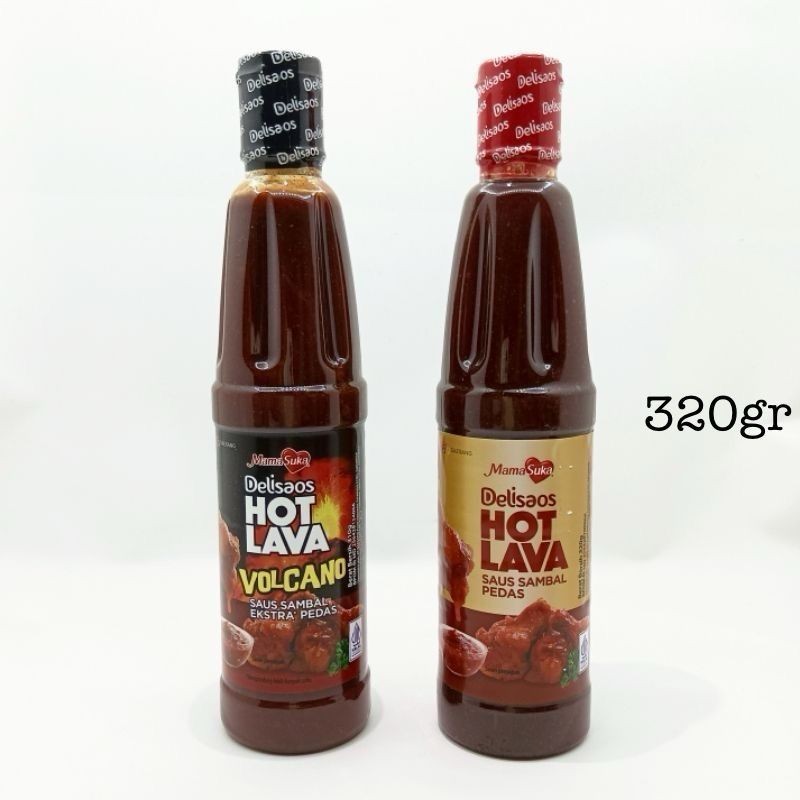 

Mamasuka Delisaos Hot Lava Sambal Pedas 320gr Korean Chicken Sauce