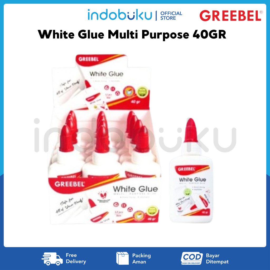 

White Glue 40GR Greebel Multi Purpose Glue 40GR