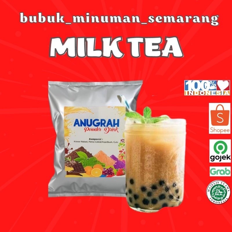

BUBUK MINUMAN MILK TEA reguler 500grGratis Ongkir & COD