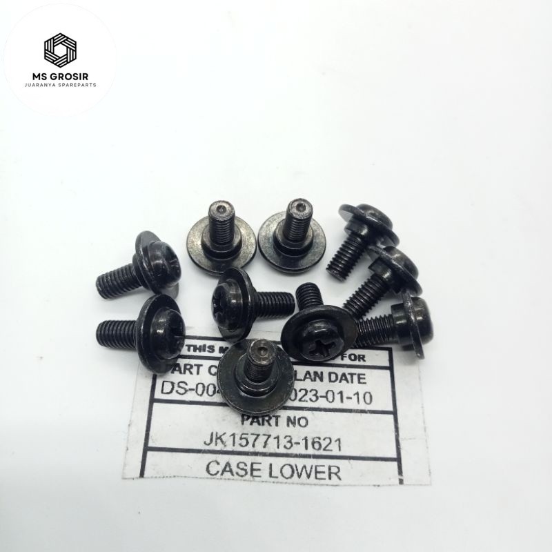 BOLT SCREW PAN M5X12 baut 8 BAUT COVER BODY HONDA