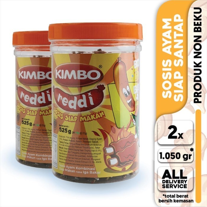 

Sale KIMBO Reddi Sosis Ayam Rasa Iga Bakar Toples Twin Pack