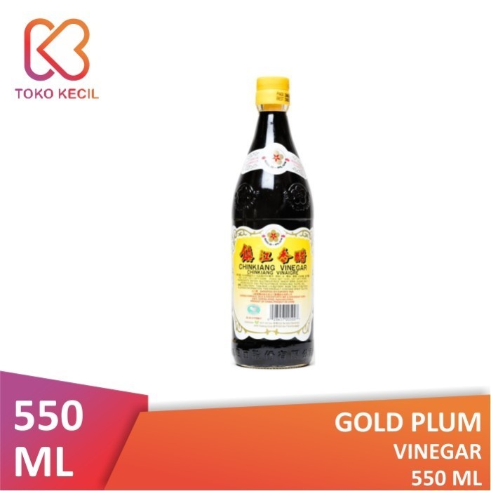 

Gold Plum Chinkiang Black Vinegar 550ml