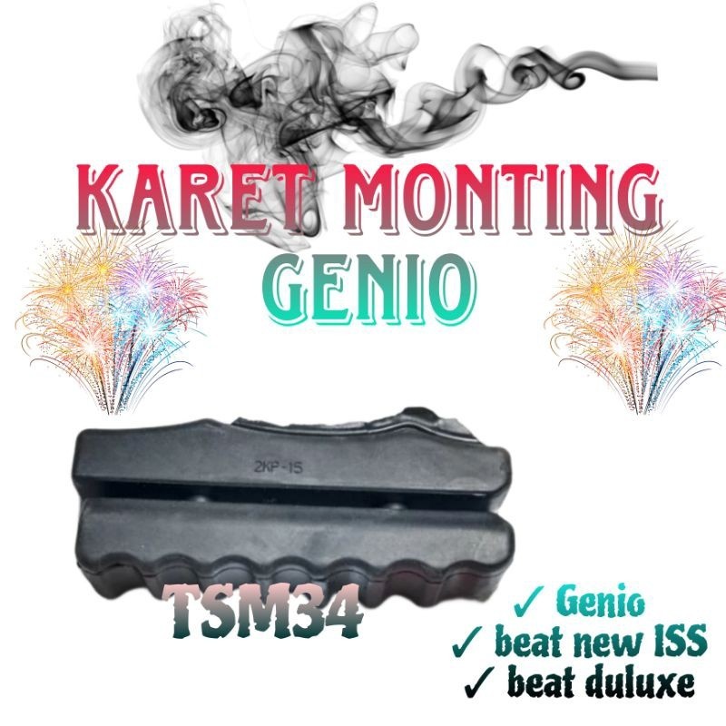 karet Monting karet bantalan mesin Genio / beat new ISS / Scoopy fi ISS / beat duluxe ( KOJ )