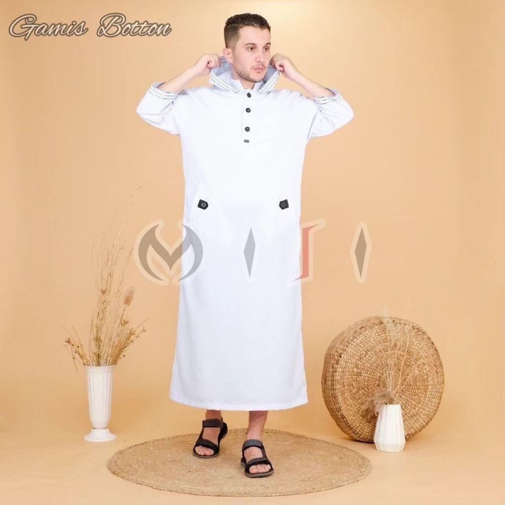 Jubah Pria - Jubah Pria Elvano - Jubah Pria Gamis Muslim Pria - Jubah pria Terbaru - Jubah - Jubah P