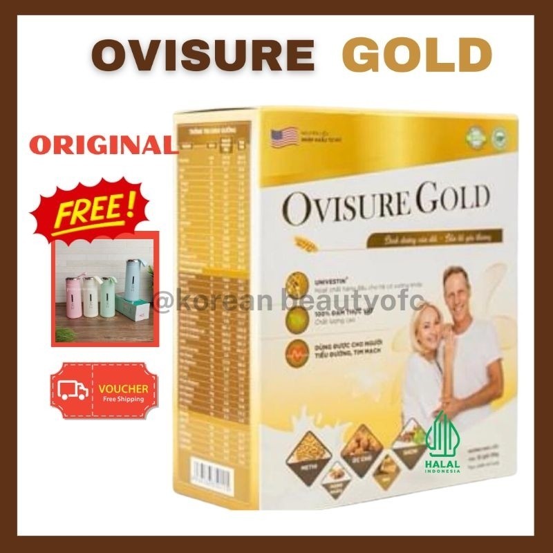 

NEW ASLI (ORIGINAL) OVISURE GOLD MILK / SUSU TULANG / SUSU UNTUK MENGUATKAN SENDI DAN TULANG