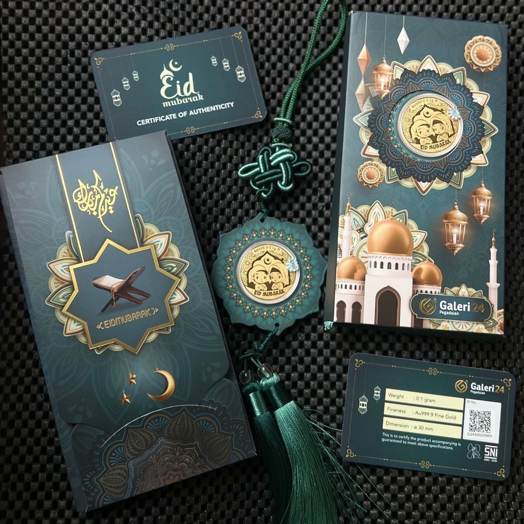 Gantungan Emas Idul Fitri 0.1gr - Galeri 24