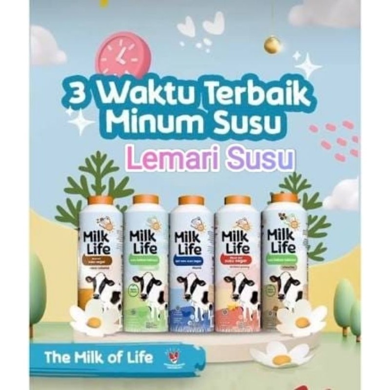 

IO Milk life fresh milk susu milklife susu fresh 1 liter
