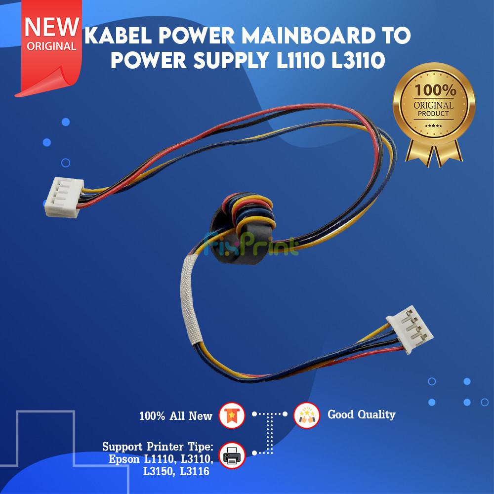 Kabel Adaptor Ke Mainboard Epson L1110 L1210 L3110 L3210 L3116 L3150 L3156 L4150 L4160 L5190 L5290
