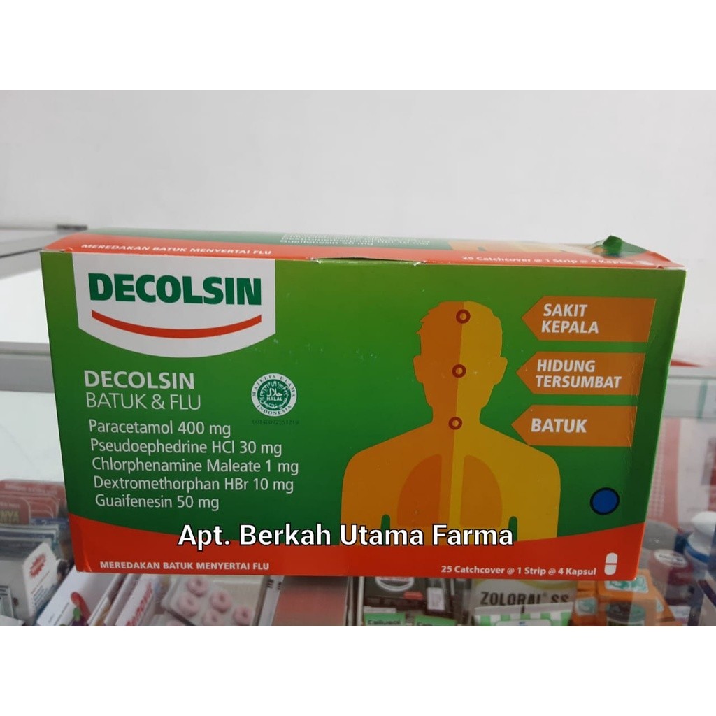 Decolsin Box isi 100 Tablet