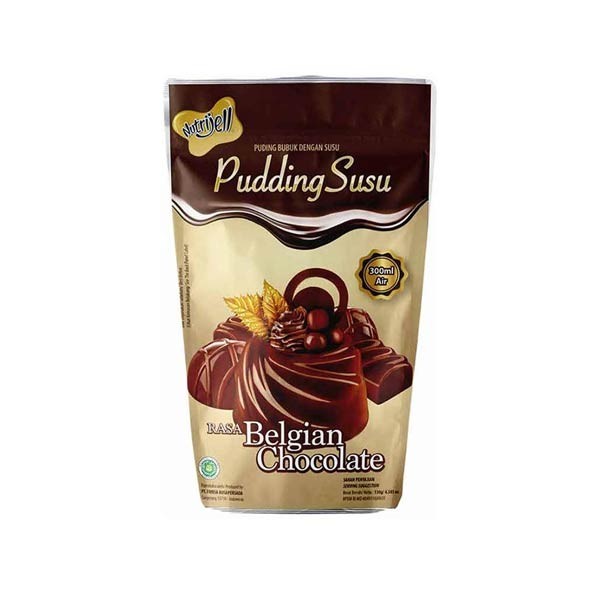 

NUTRIJELL PUDDING SUSU BELGIAN CHOCOLATE 130 GR