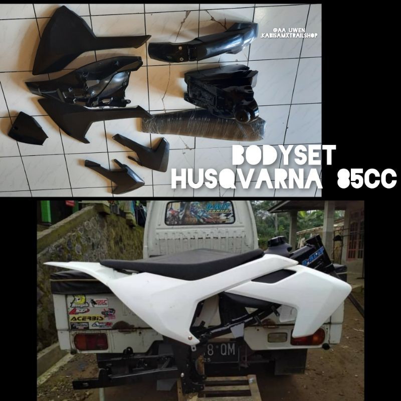 bodyset trail husqvarna 85cc body trail husq