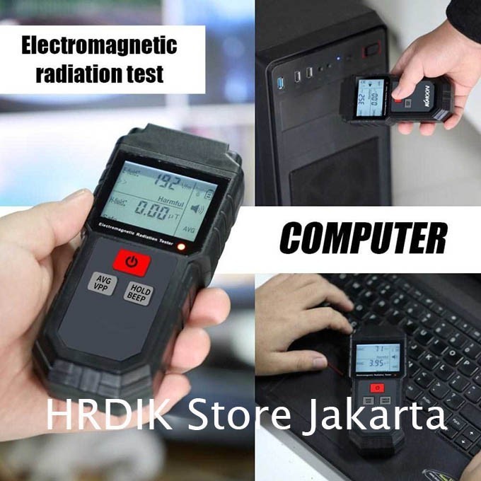 Radiation Tester Smartphone HP Radiasi Handphone EMF Meter Detector