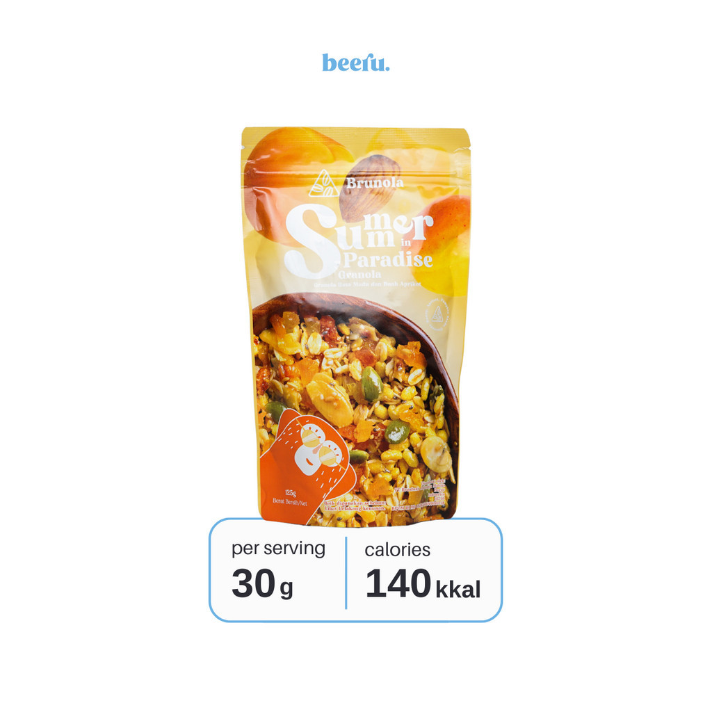 

Brunhaus & Co Summer Paradise Granola 125gr