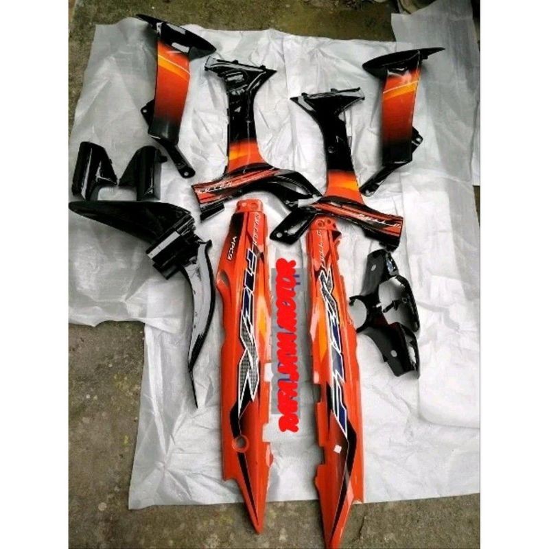 full body halus yamha fizr f1z hitam orange 2003