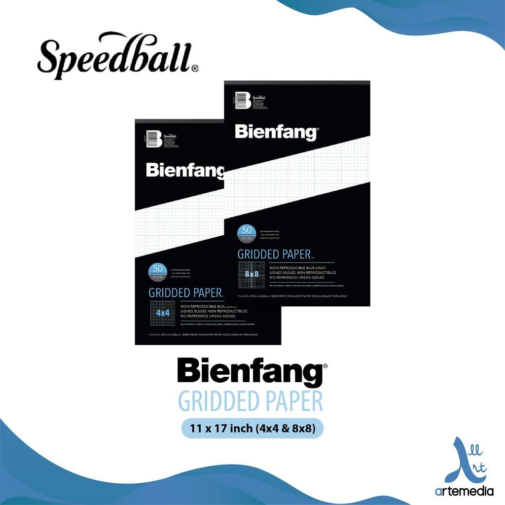 

Speedball Bienfang 11x17 inch Grid Paper Pad Kertas Gambar