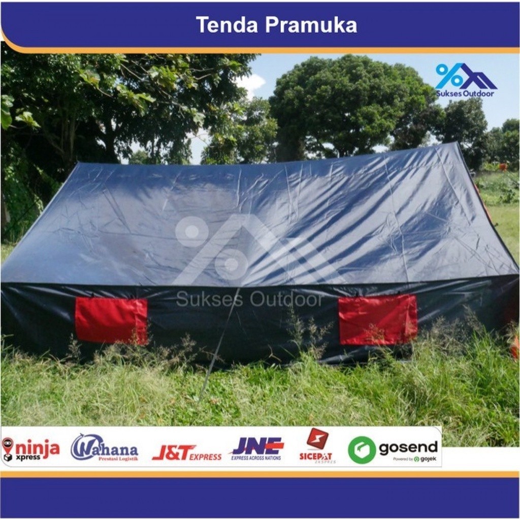 Tenda Pramuka  Plus Alas Tanpa Tiang