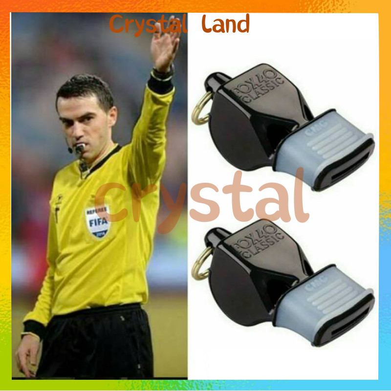 Whistle Peluit Olahraga Pluit Wasit / Pluit Wasit Parkir Pramuka Outdoor Camping Olahraga / Peluit M