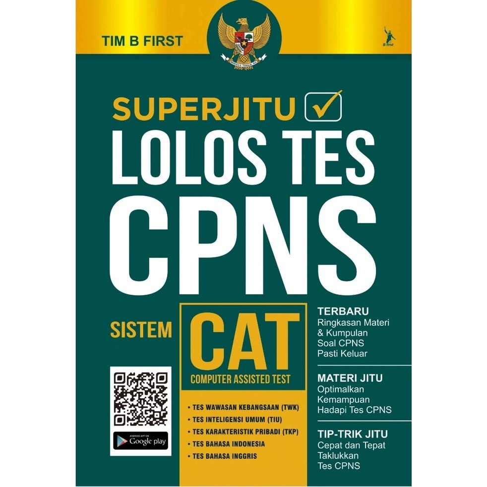 

[EB-1158] SUPERJITU Lolos Tes CPNS (Sistem CAT) - PDF