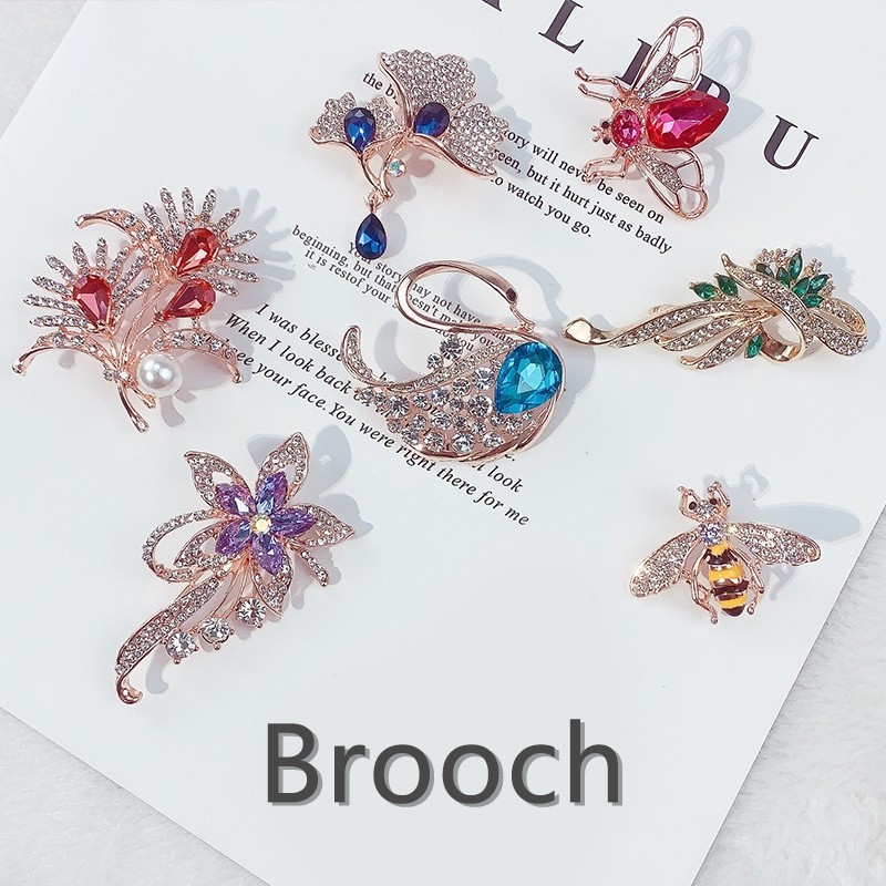 Julliette BROS KOREAN FASHION Aksesoris Lebaran 2026 / BROS DADA Jilbab Brooch Jilbab PENITI