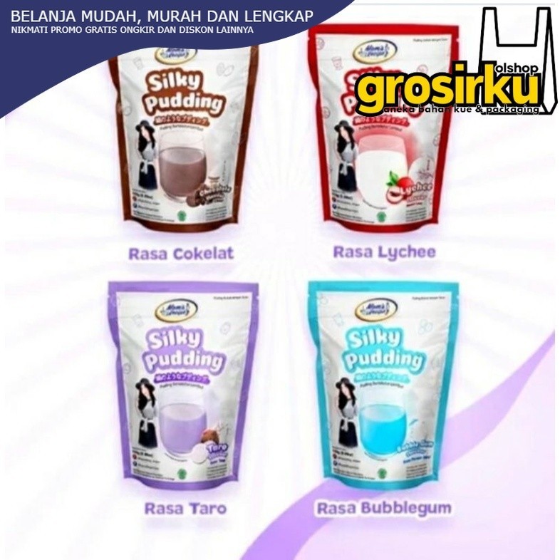

ANEKA PUDDING SILKY KEMASAN POUCH 110gram