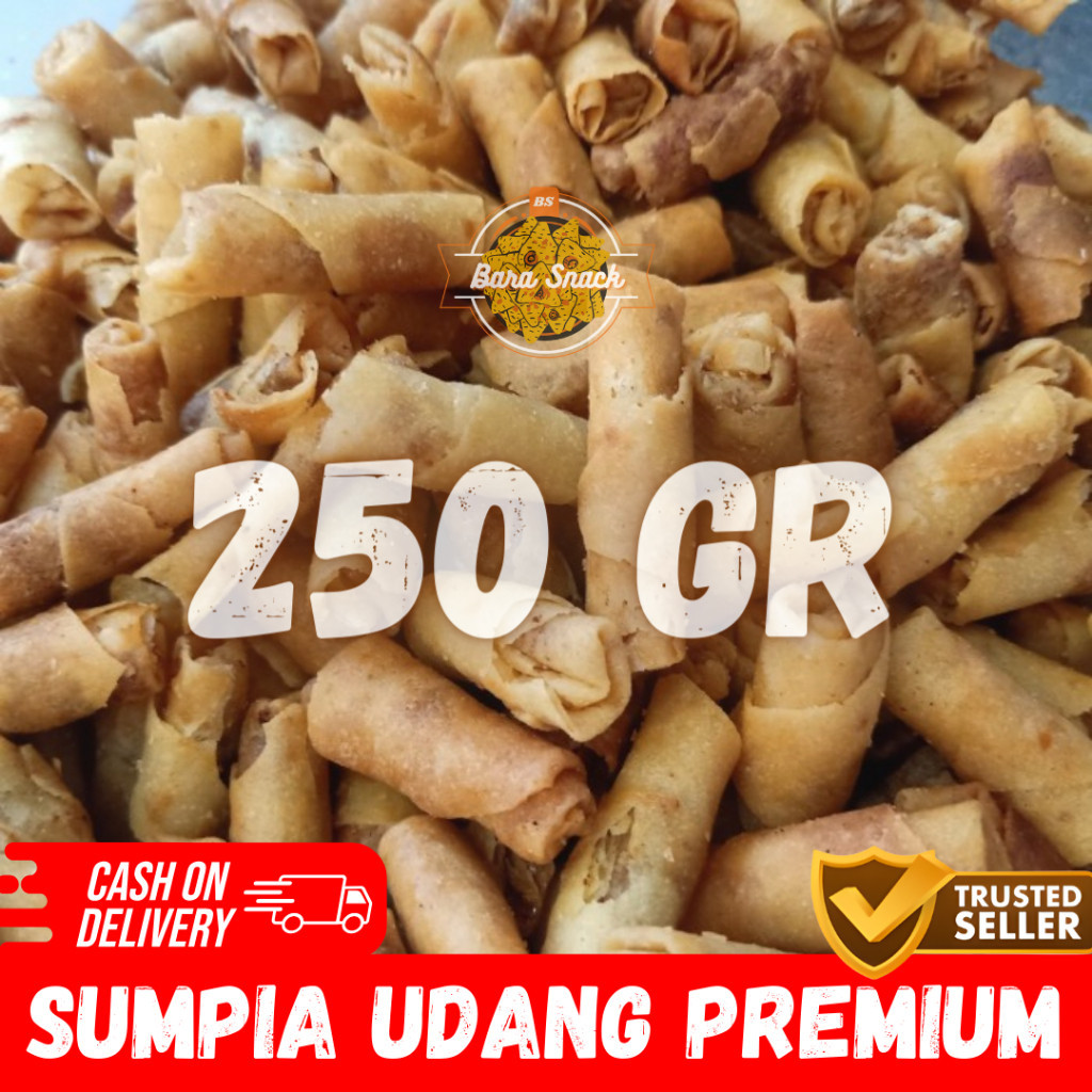 

[ 250gr ] Sumpia Udang Super Premium Cap Berkah Jaya / Camilan Snack Kiloan Murah