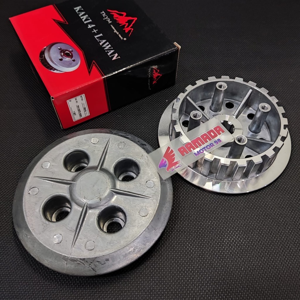 KAKI 4 + LAWAN RUMAH KOPLING RX S SPAREPART TAKAYAMA