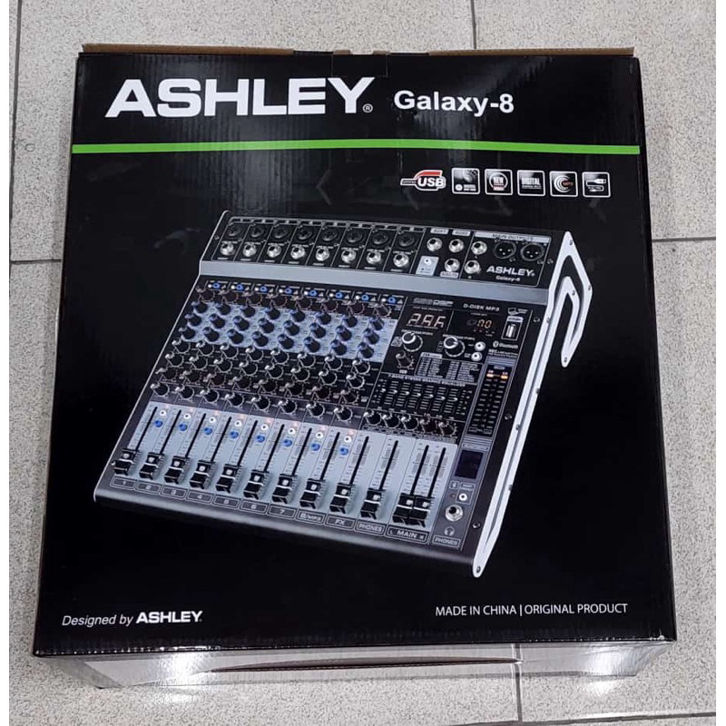 Jh Rdm Terbaru Mixer Ashley 8 Channel Ashley Galaxy 8 Original Sinar