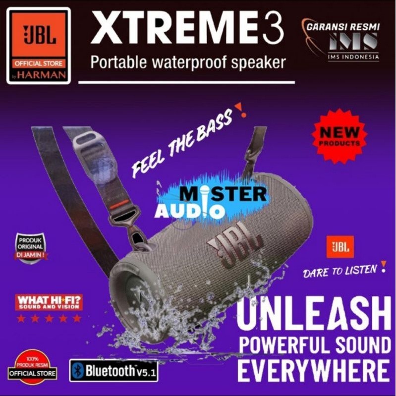 BIG SALE RAMADAN JBL XTREME 3 / XTREME3 / Successor XTREME 2 Portable Bluetooth Speaker