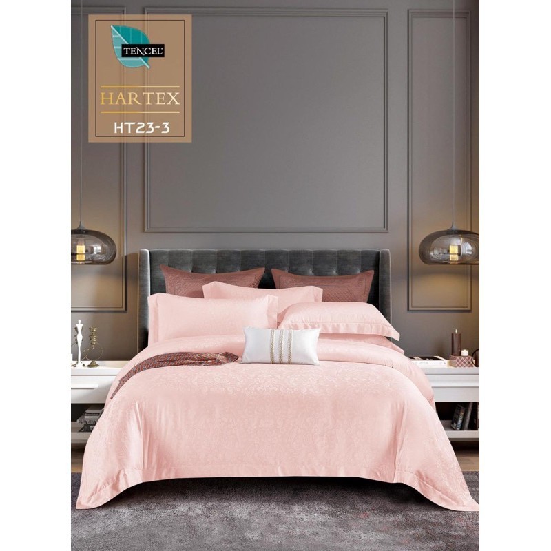 Proven Sprei - Sprei Katun Jaquard T80s warna pink