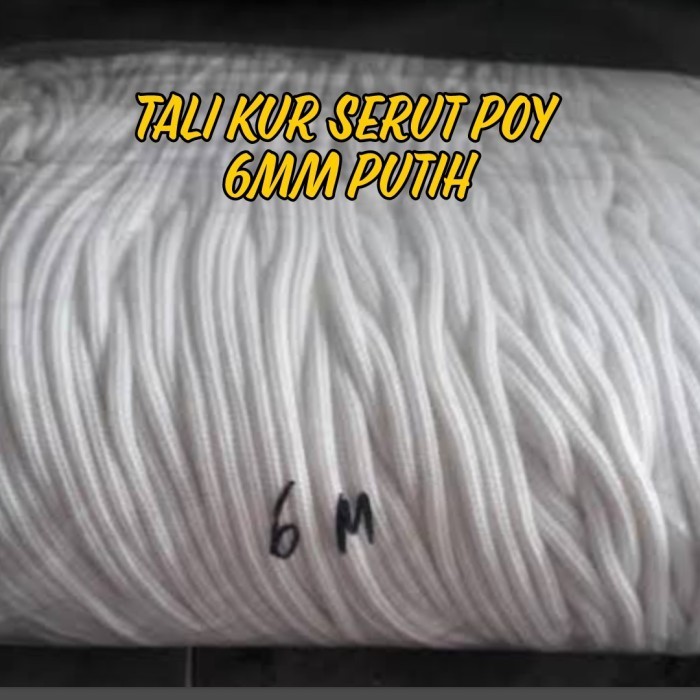 Tali Serut / Tali Cord / Tali Kur POY 6mm