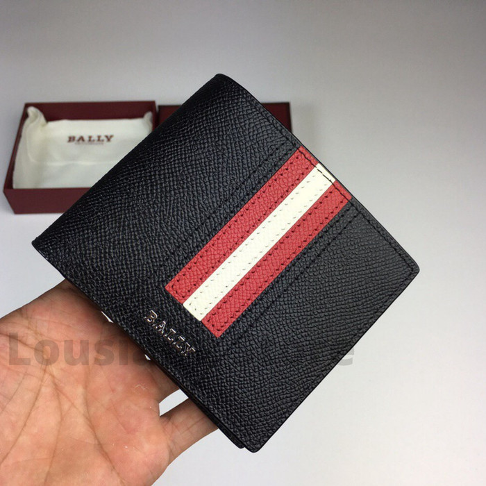 Bally Wallet Trasai Bifold Men Classic - 100 Authentic - Red