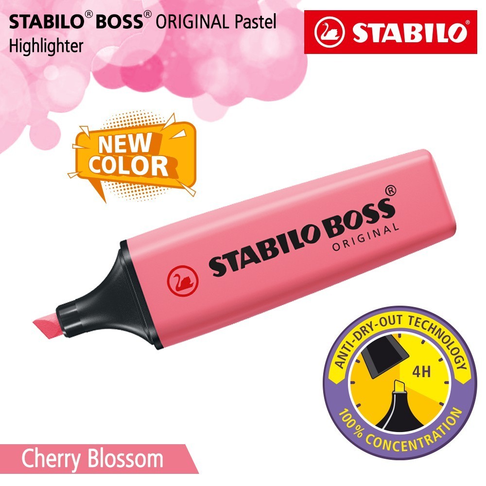 

STABILO BOSS PASTEL CHERRY BLOSSOM PINK (GBTS)