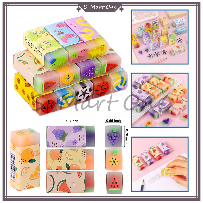 

Hapusan Pensil Motif Buah 1 Pcs/Penghapus Pensil Motif Buah /Little Dinosaur Eraser/Penghapus Pensil Motif Cartoon/penghapus anakanak