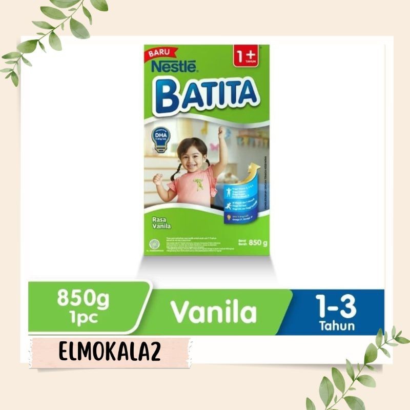 Nestlé BATITA 1+ Rasa Madu Vanila 1-3 tahun 850 gr