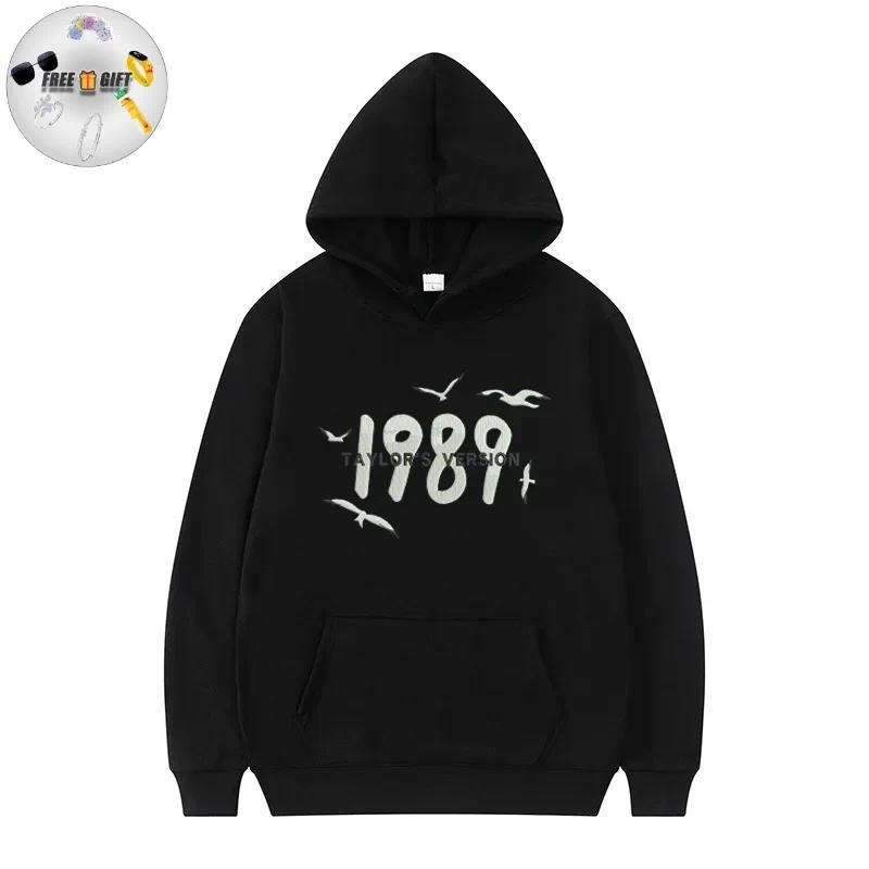 [ FREE GIFT ] Hoodie 1989 Taylor Swift Casual Cotton Fleece Jaket Pria