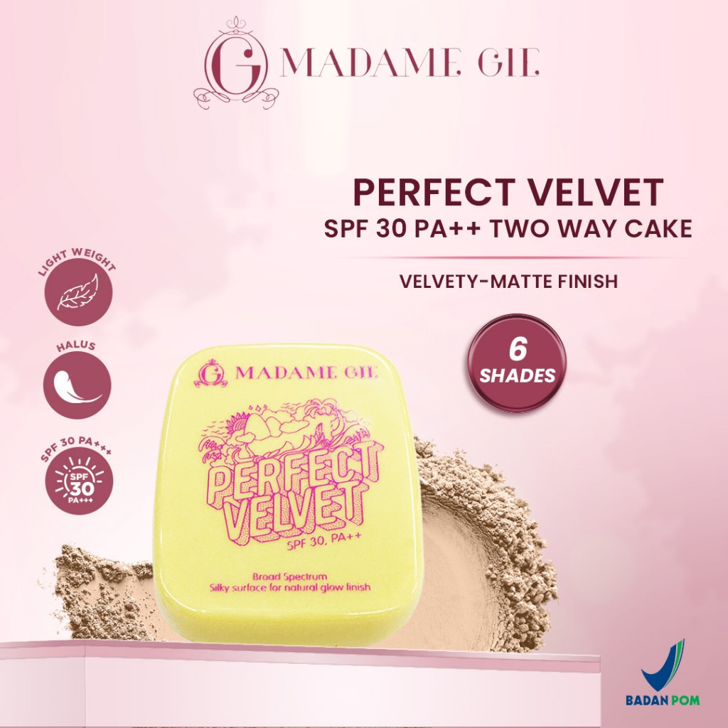 Madame Gie Perfect Velvet Two Way Cake