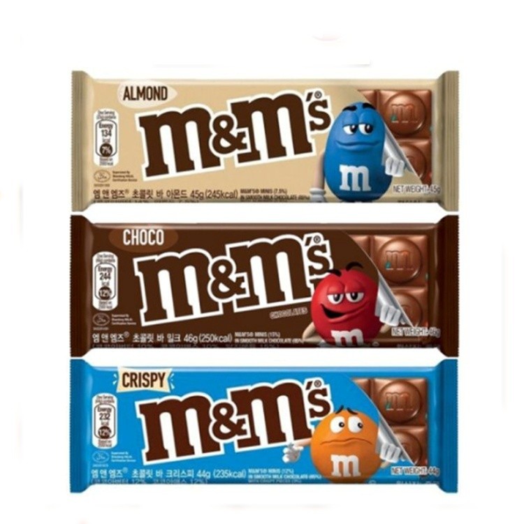 

Coklat M&M's Chocolate Bar 46gram